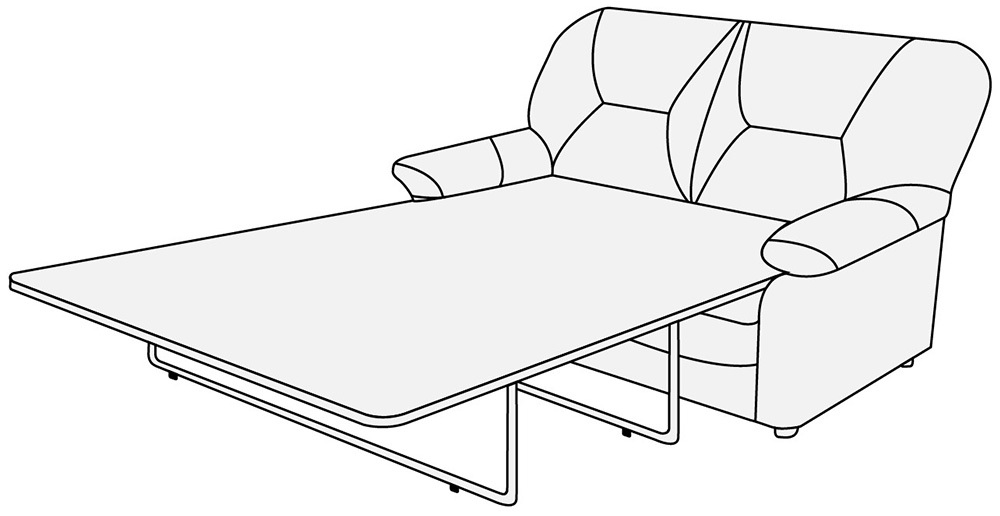 Диван 2-х местный с механизмом Дельта