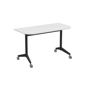 Складной радиусный стол-трансформер Simple с фиксаторами