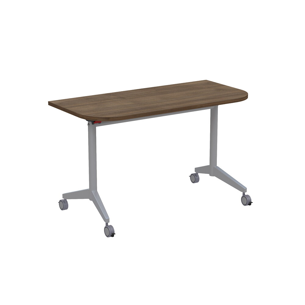 Складной радиусный стол-трансформер Simple с фиксаторами