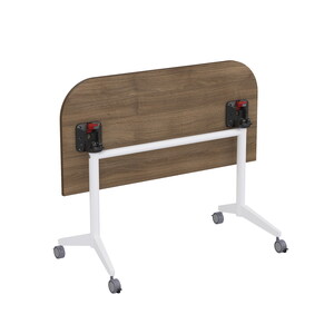 Складной радиусный стол-трансформер Simple с фиксаторами