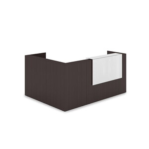 Комплект Ресепшн с фартуком HPL (без подсветки)