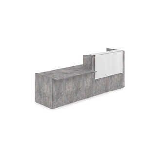 Комплект Ресепшн с фартуком HPL (без подсветки)