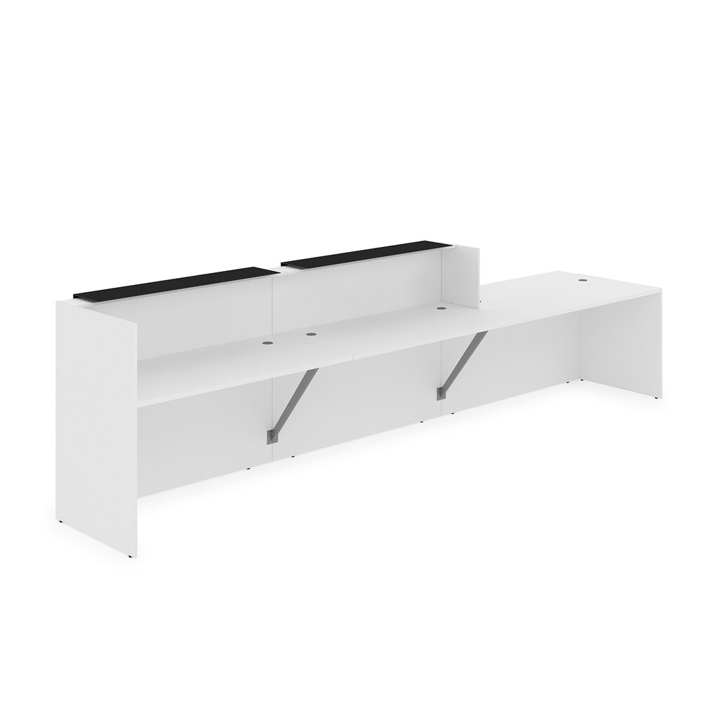 Комплект Ресепшн с фартуком HPL (без подсветки)