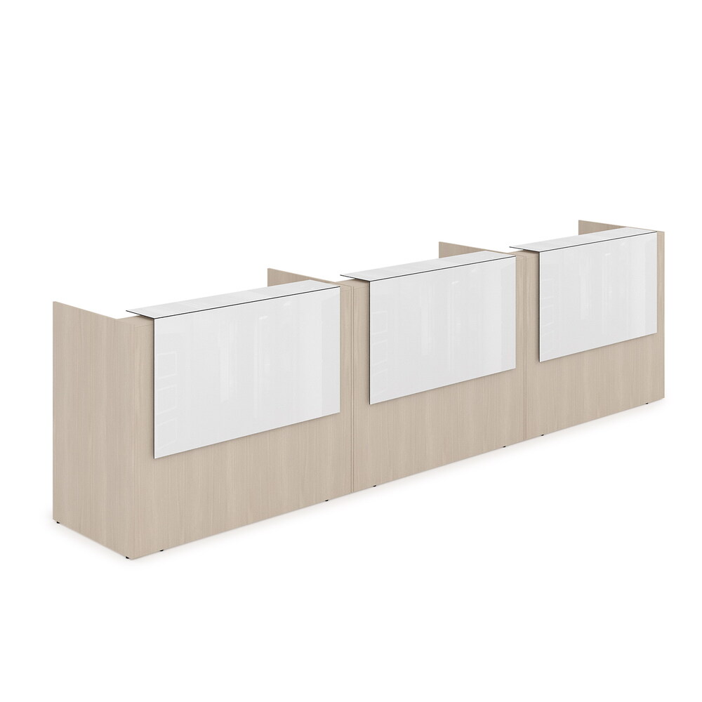 Комплект Ресепшн с фартуком HPL (с подсветкой)