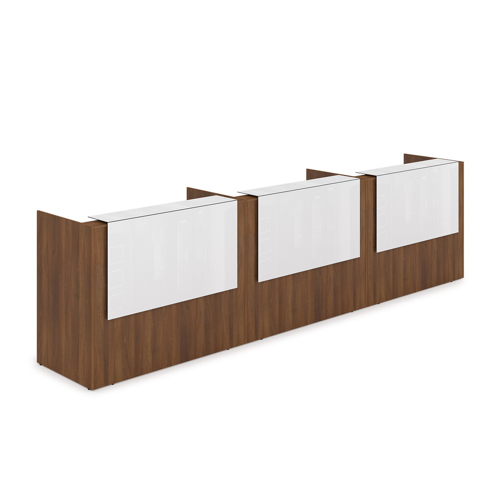 Комплект Ресепшн с фартуком HPL (с подсветкой)