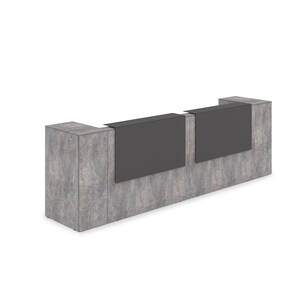 Комплект Ресепшн с фартуком HPL (с подсветкой)