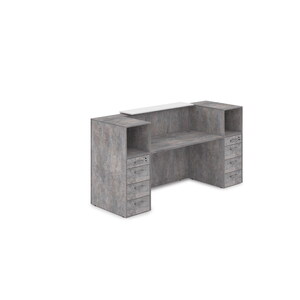 Комплект Ресепшн с фартуком ЛДСП (без подсветки)