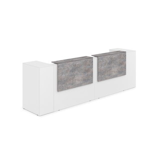 Комплект Ресепшн с фартуком ЛДСП (без подсветки)