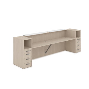 Комплект Ресепшн с фартуком ЛДСП (без подсветки)