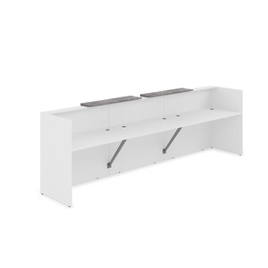 Комплект Ресепшн с фартуком ЛДСП (с подсветкой)