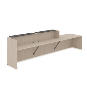 Комплект Ресепшн с фартуком ЛДСП (с подсветкой)