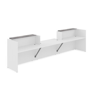 Комплект Ресепшн с фартуком ЛДСП (с подсветкой)