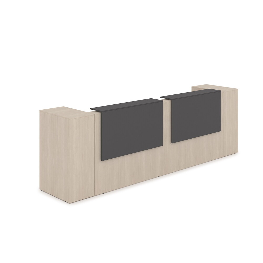 Комплект Ресепшн с фартуком ЛДСП (с подсветкой)