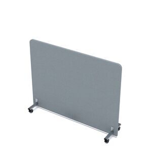 Акустическая мобильная перегородка на колесных опорах