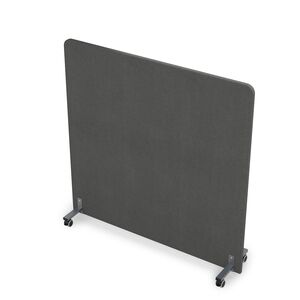 Акустическая мобильная перегородка на колесных опорах