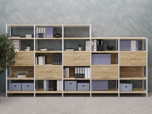 Офисная мебель для персонала SHELF SYSTEM (стеллажи)