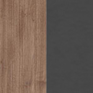 Дуб шамони темный/антрацит