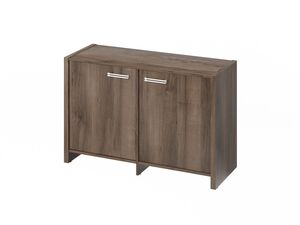 Тумба двухсекционная (Фурнитура INOX)