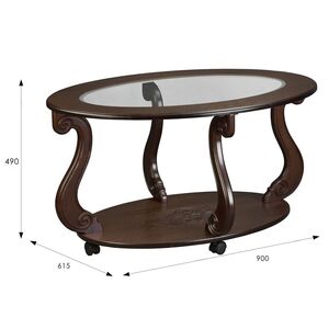 Стол журнальный на колесах