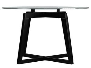 Стол журнальный стекло прозрачное (круг)