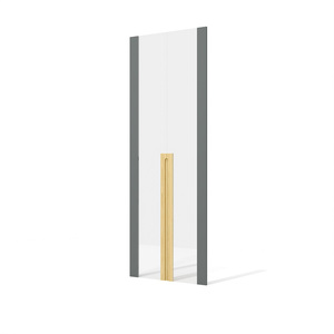 Двери стеклянные высокие