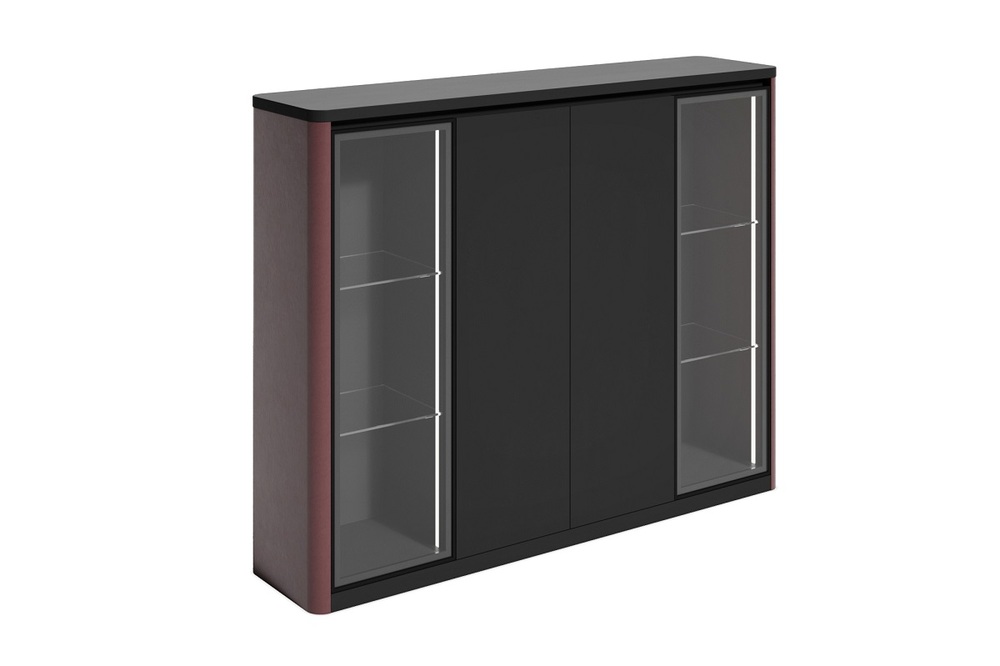 Двойной шкаф с подсветкой