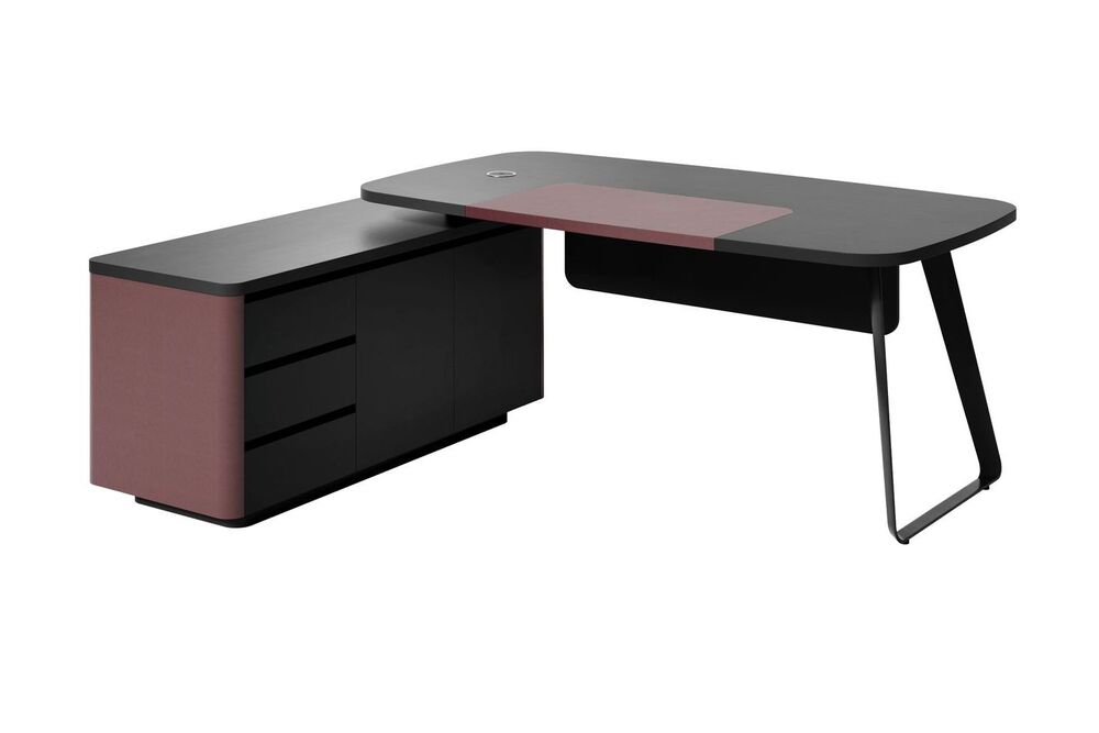 Стол с тумбой левой