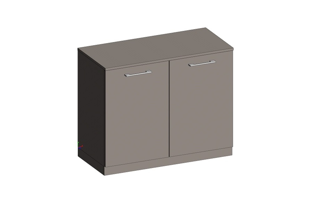 Шкаф низкий 