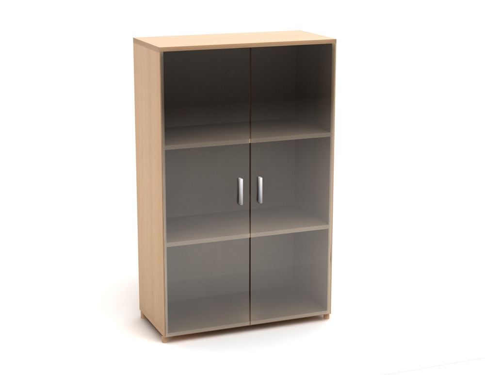 Шкаф низкий со стеклом