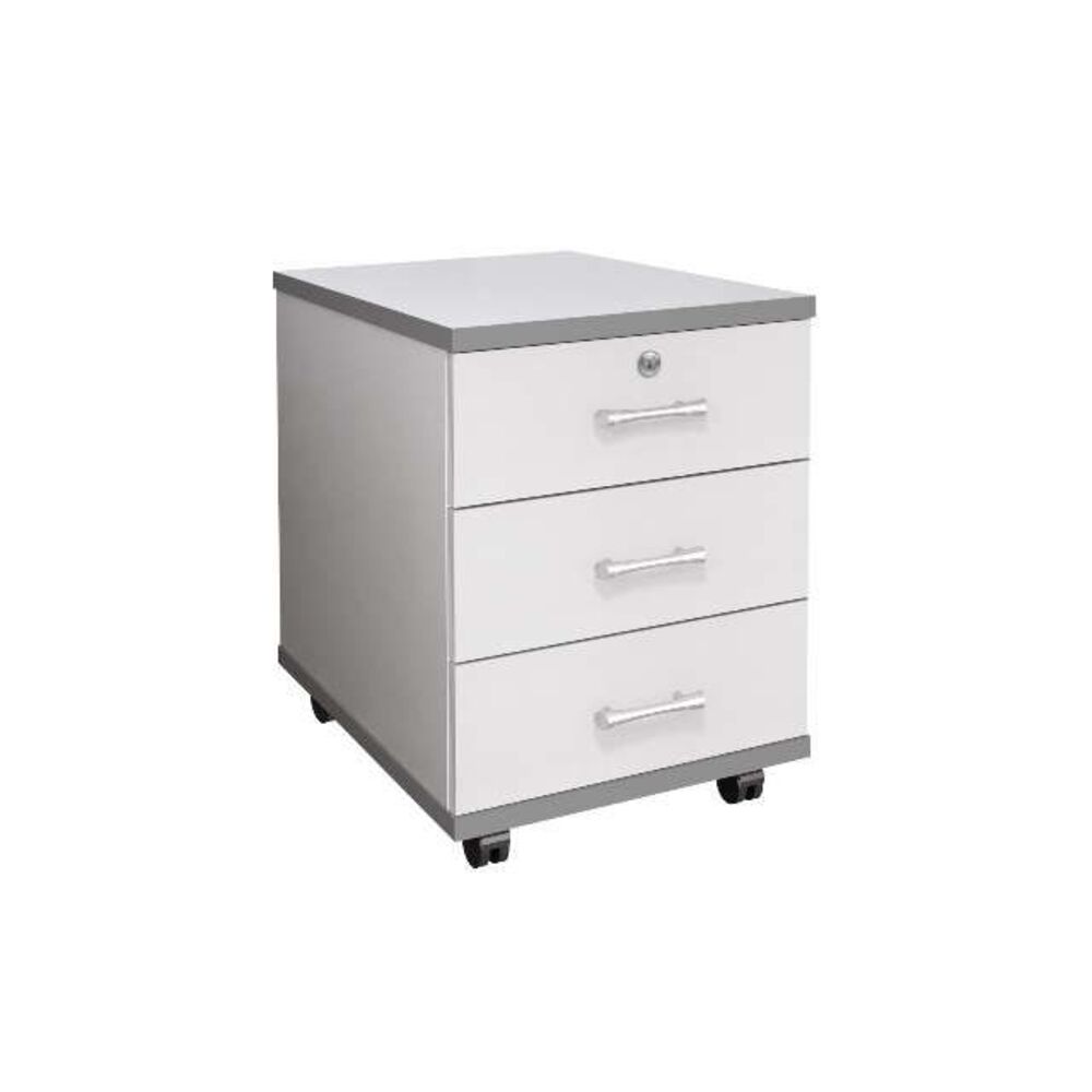 Тумба подкатная (3 ящика с замком)