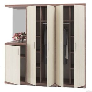 Сборный шкаф с зеркалом