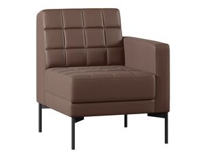 Секция с подлокотником одноместный левый