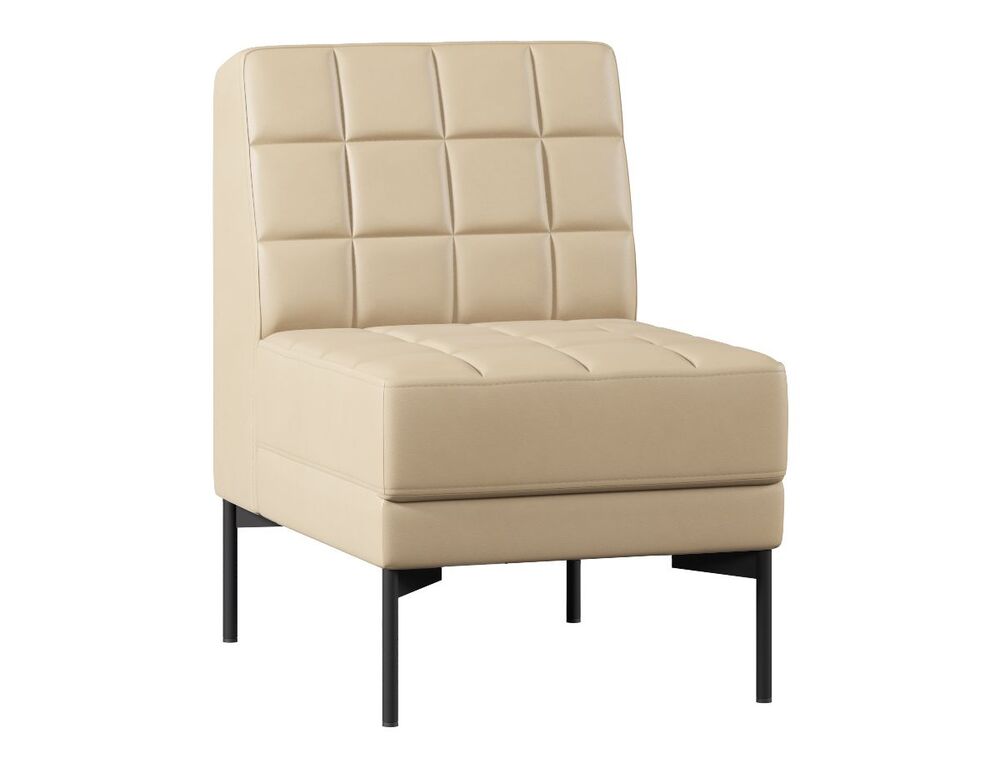 Секция без подлокотников одноместный