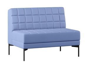 Секция без подлокотников двухместный