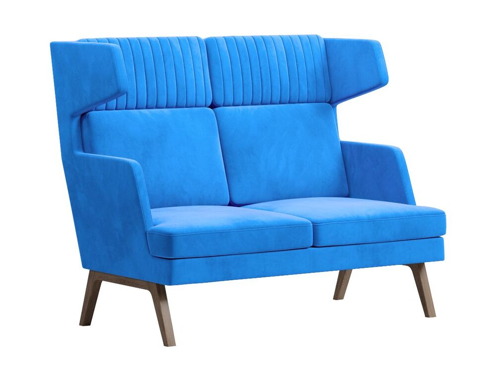 Диван двухместный высокий