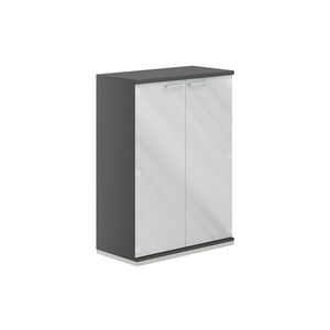 Шкаф 3 уровня (средний) 800 со стеклом