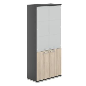 Шкаф 5 уровней (высокий) 800 со стеклом