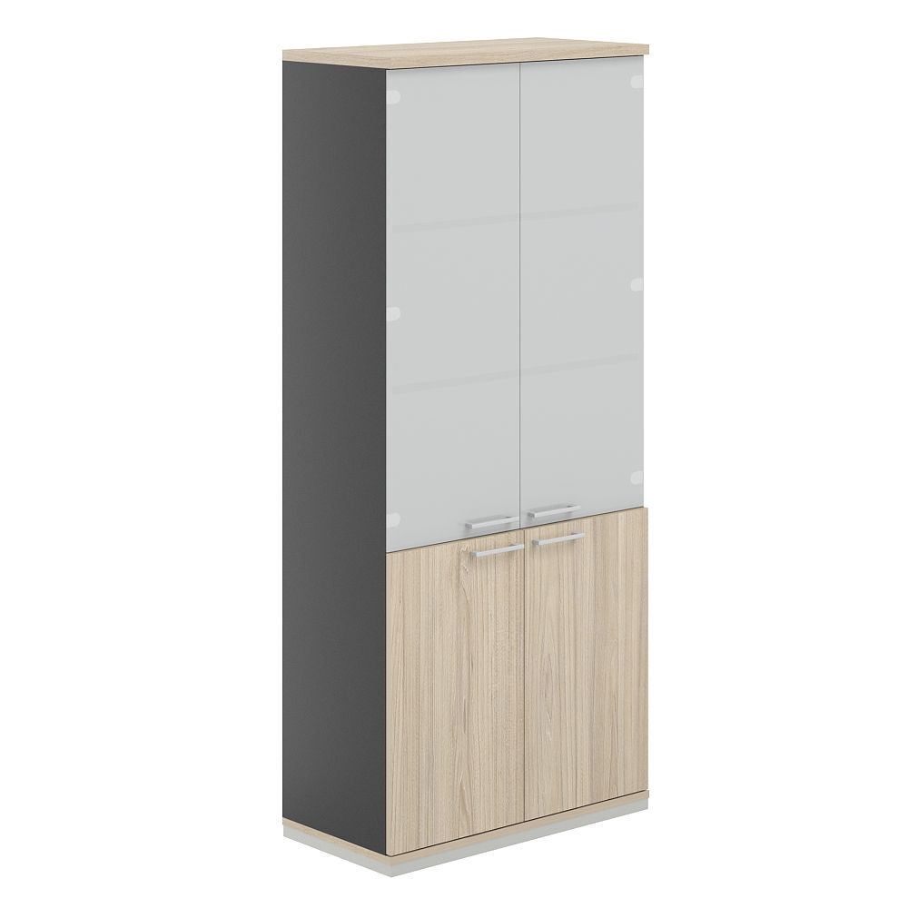 Шкаф 5 уровней (высокий) 800 со стеклом