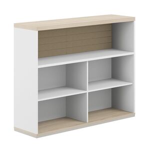 Стеллаж-комбо 1-стор. 1238 с топом, с экраном тканевым высоким