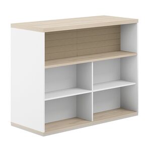 Стеллаж-комбо 2-стор. 1438 с топом, с экраном тканевым высоким