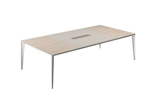 Стол конференц домино вдоль