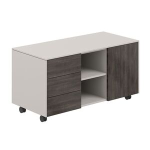 Тумба мобильная 3-х секционная