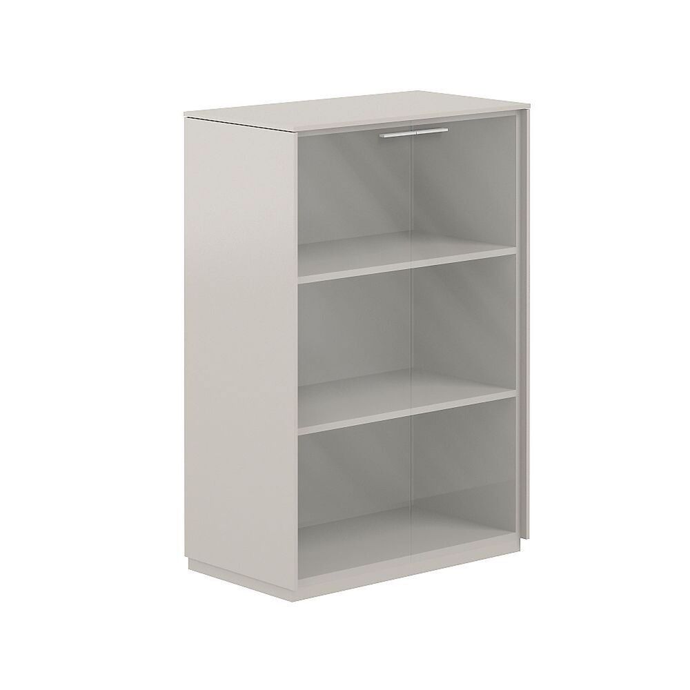 Шкаф средний со стеклом прозрачным