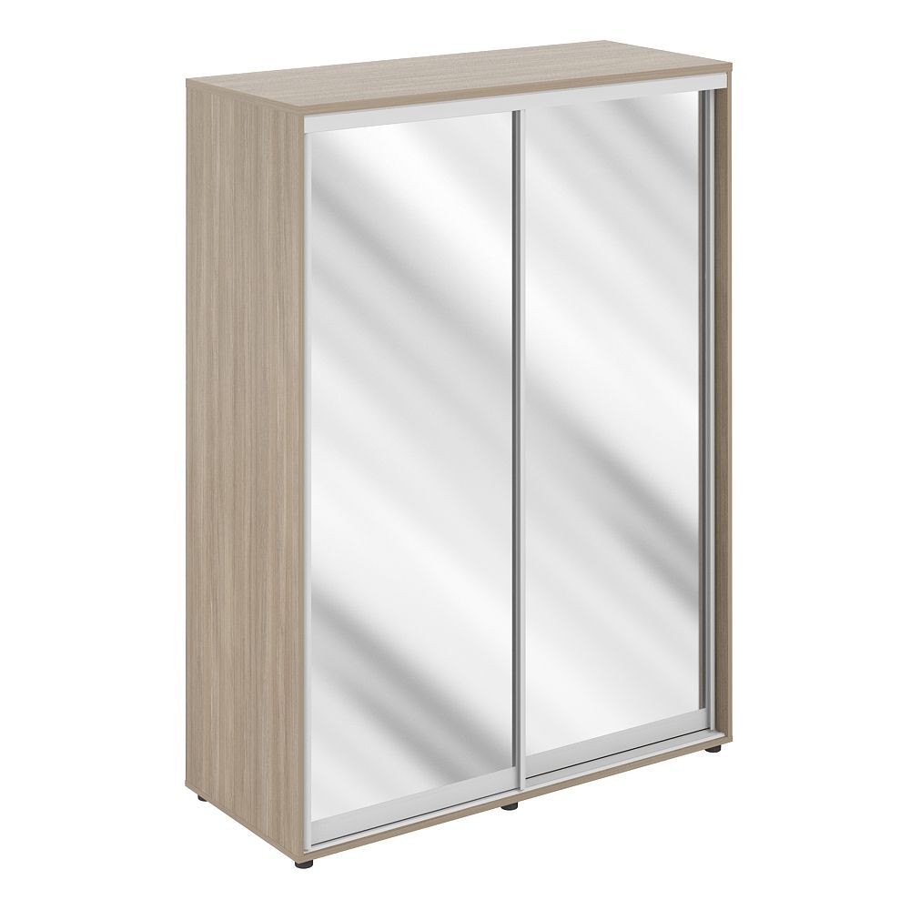 Шкаф купе высокий, з.ст. ЛДСП, полки, штанга