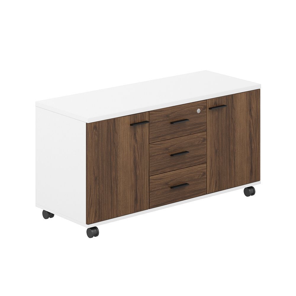 Тумба сервисная с 3 ящ., с замком, 2 фасадами