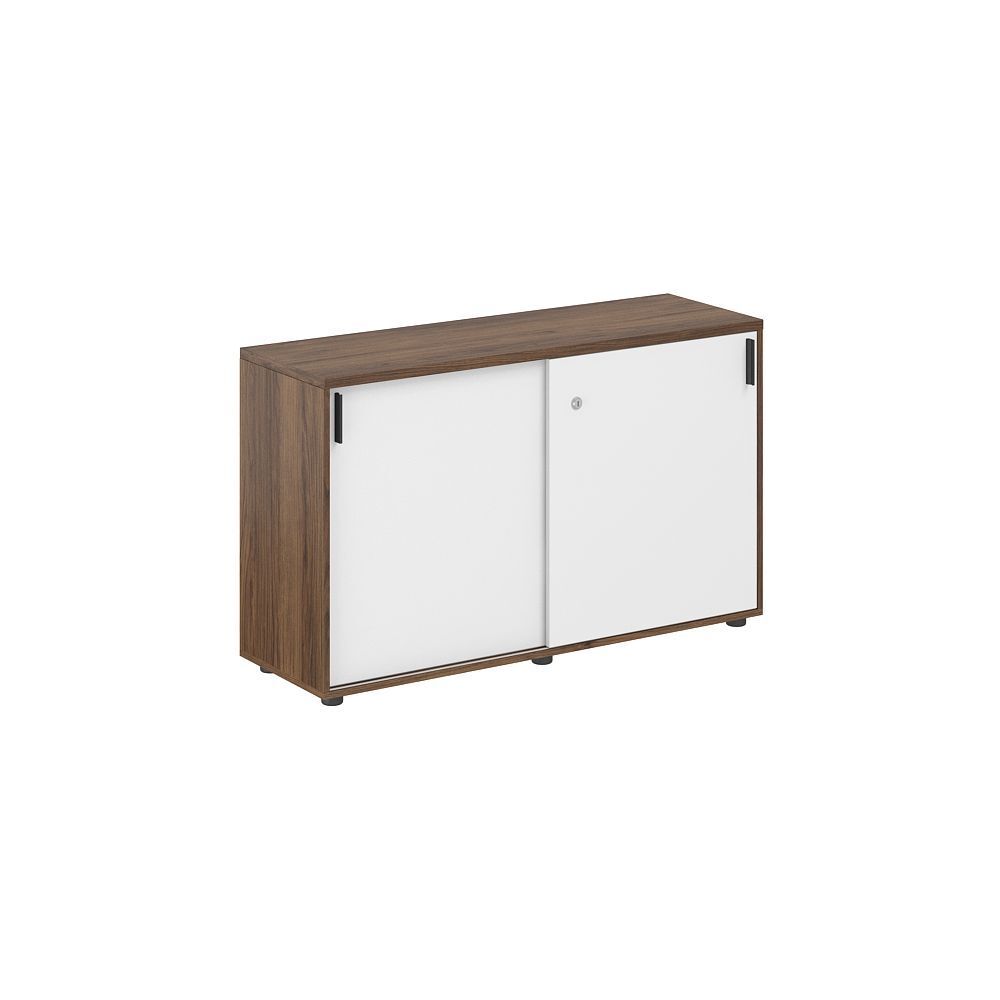 Шкаф купе низкий, с замком