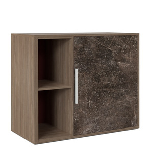 Шкаф низкий с вертикальной нишей