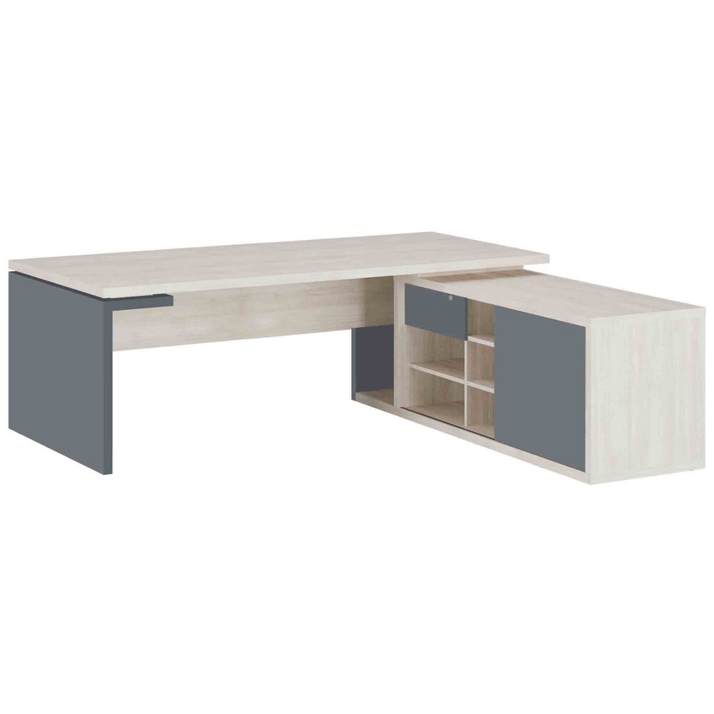 Стол рабочий на опорной креденции (правый)