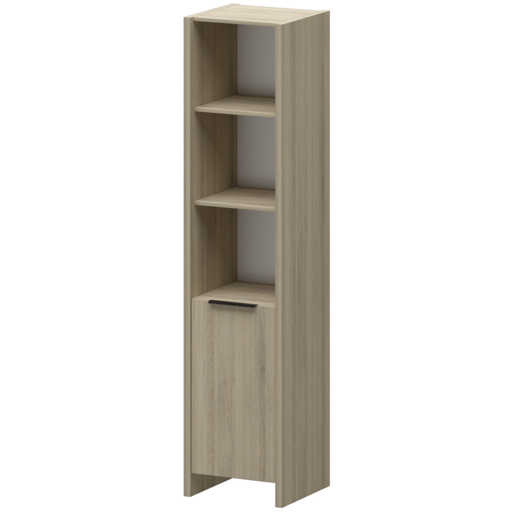 Стеллаж узкий комбинированный