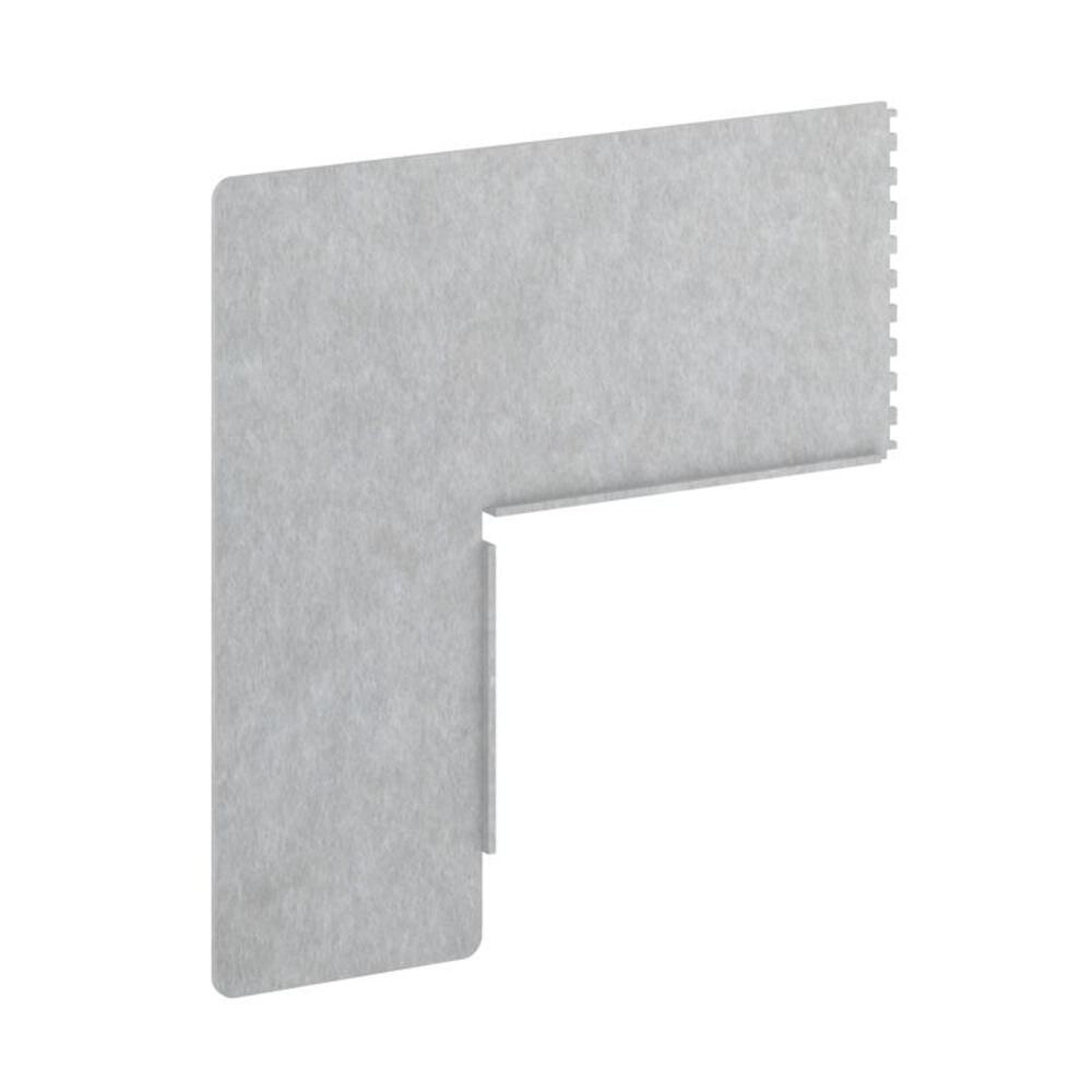 AcustiX Боковая панель-ширма для стола глубиной 720мм H=500